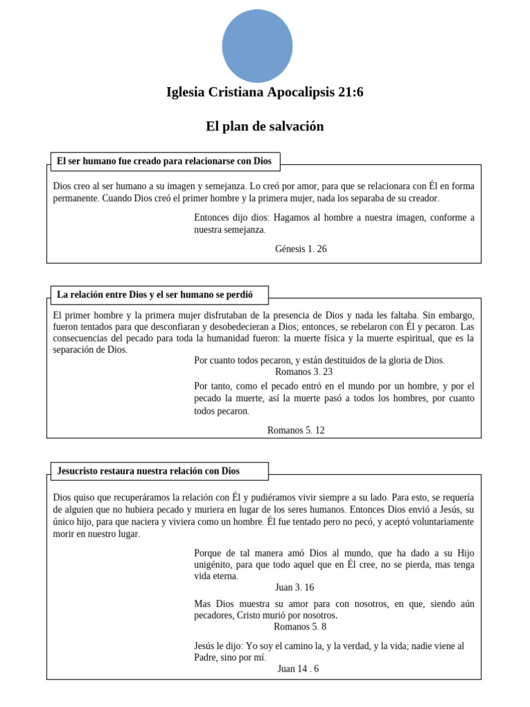 La restauración de la relación con Dios | PDF | Pecado | Cristo (título)
