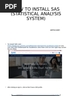 SAS On-Demand for Academics Guide | PDF | User (Computing) | Computer ...