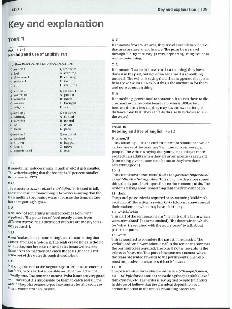 AK Test 1 B2 Testbuilder | PDF