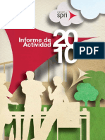 SPRI Informe de Actividad 2010 (Es) / SPRI S Activity Report 2010 (Spanish) / SPRIren 2010eko Jarduera Txosten (Es)