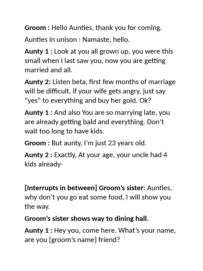 Arranged Marriage Dilemma | PDF