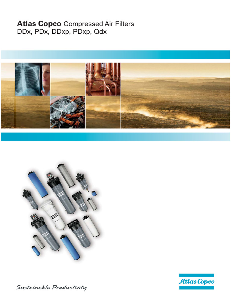 Uses of PDX Filters in Compressed Air | PDF | Particulates | Filtration