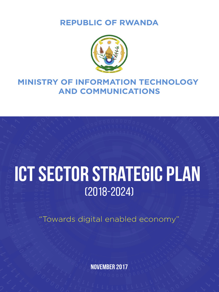 Rwanda ICT Strategic Plan 2018-2024 | PDF | Information And ...