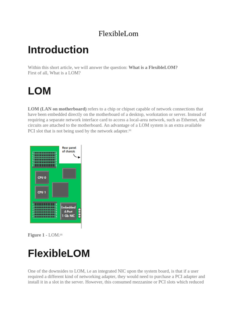 Flexible Lom | PDF