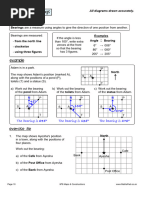 GCSE Bearings Revision Notes | PDF