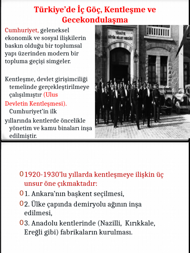 4 Türkiye de+Göç+Ve+Kentleşme | PDF