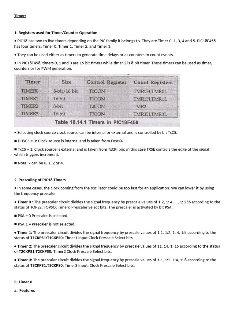 Unit 5 Timers | PDF | Timer | Electronic Oscillator