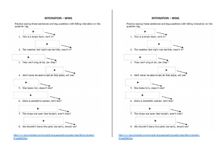 Intonation et Mots Fléchés | PDF