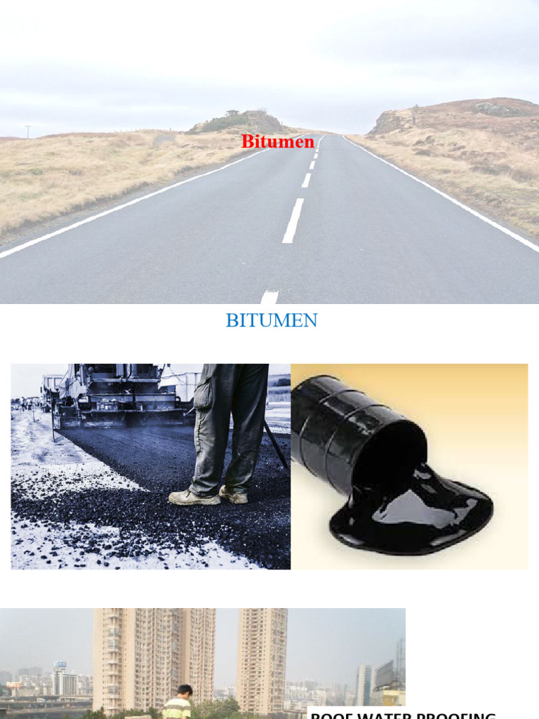 Understanding Bitumen and Its Applications | PDF | Road Surface ...