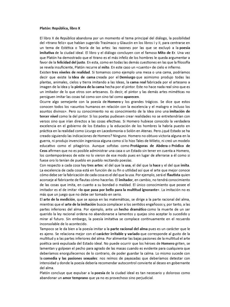 Platon La Republica Iv | PDF | Platón