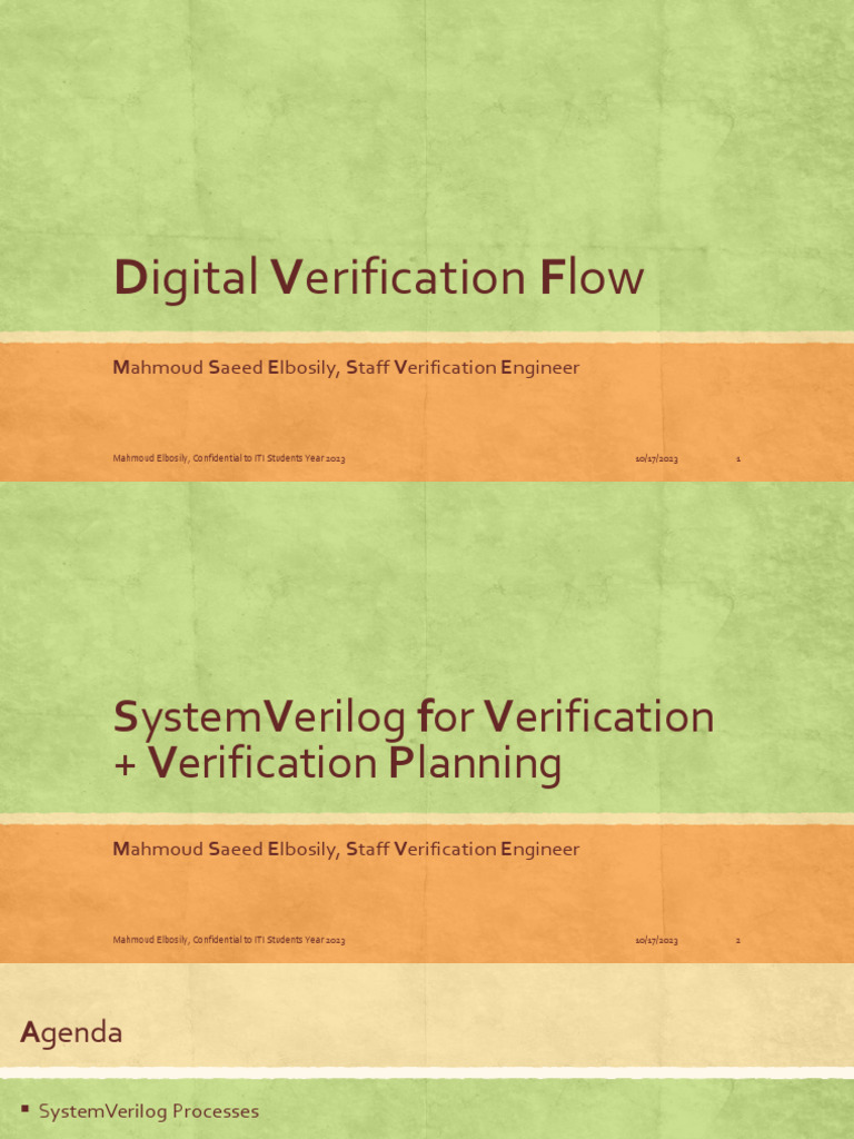 SystemVerilog Verification Techniques Guide | PDF | Class (Computer ...