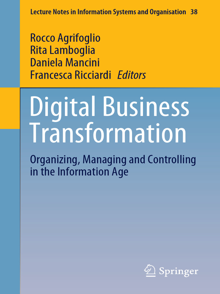 2020 Book DigitalBusinessTransformation | PDF | Artificial Intelligence ...