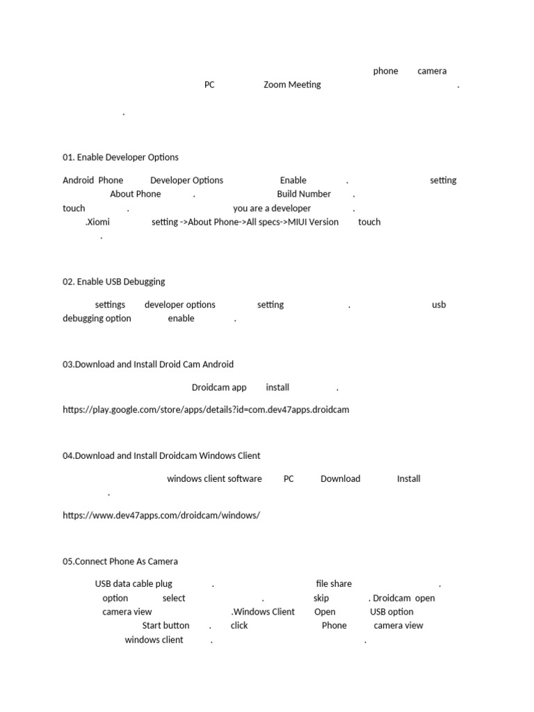 Zoom Meeting-Pc | PDF
