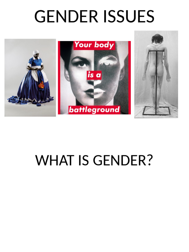 2025 TC Gender Issues Images Gr12 | PDF | Gender | Gender Studies