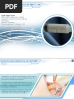 Sedation GA &amp; LA