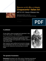 ARTID121 - Cinquecento Renaissance