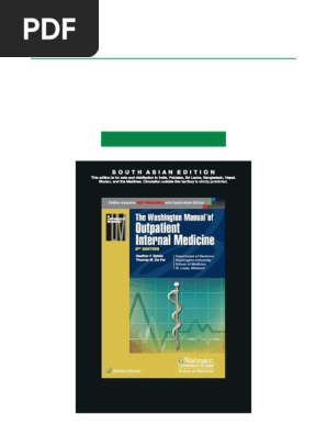 The Washington Manual of Outpatient Internal Medicine