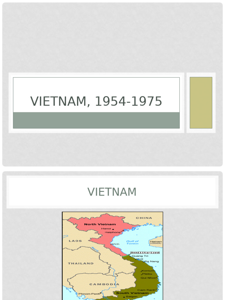 Vietnam War Overview: 1954-1975 Insights | PDF | French Indochina ...