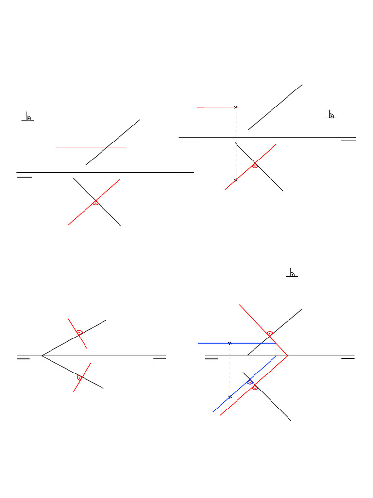 Resumen Perpendicularidad | PDF | Perpendicular | Geometria clasica