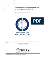 Interventions For Preventing Oral Mucositis For Patients With