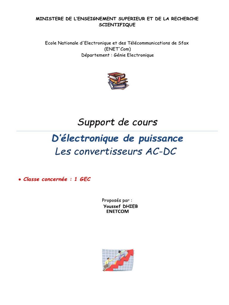 Cours D'electronique de Puissance | PDF