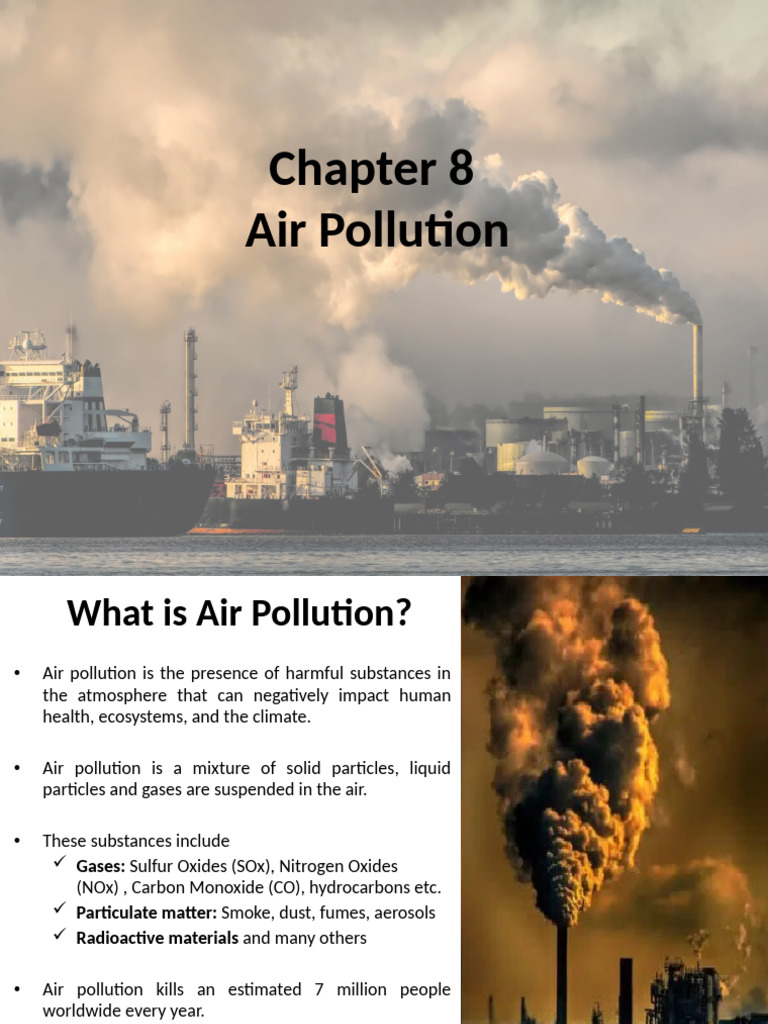 Understanding Air Pollution Sources | PDF | Smog | Particulates