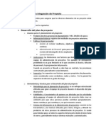 Pmbok Resumen Cap 4 - Administración de La Integración Del Proyecto