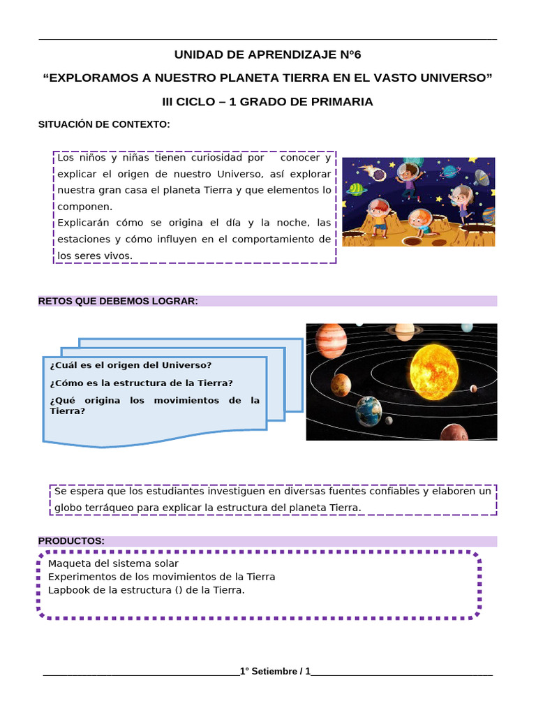 Explorando la Tierra y el Universo | PDF | Universo | Abrahán