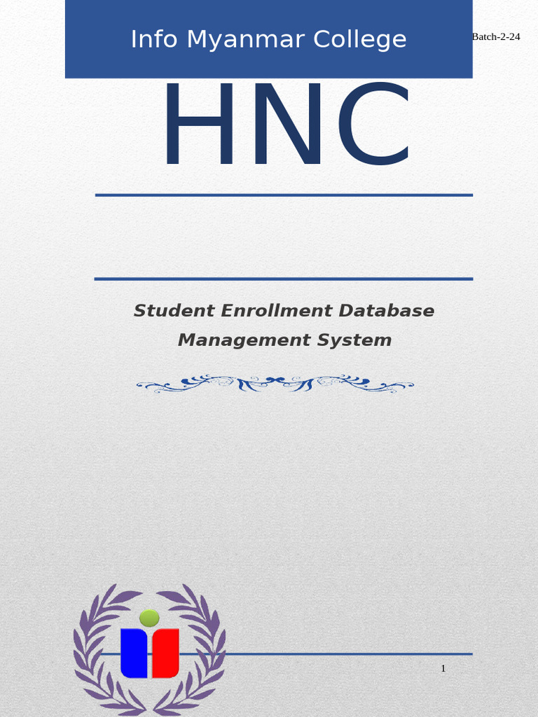 Student Enrollment Database Design | PDF | Databases | Relational Model