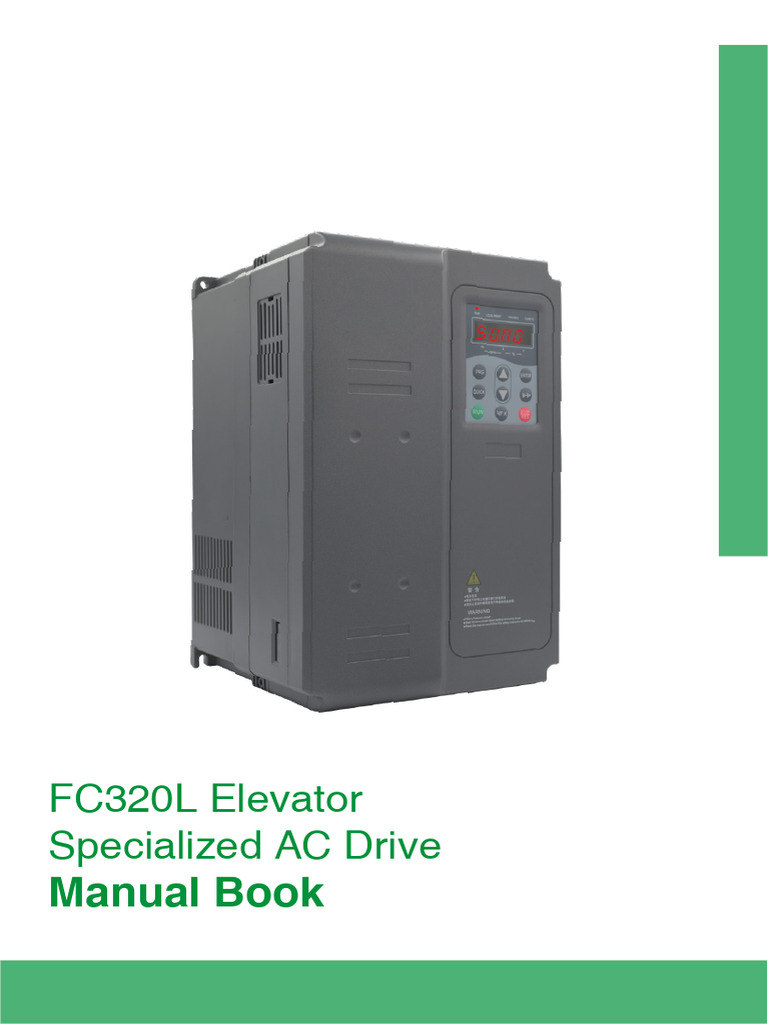 FC320L Elevator Drive Manual | PDF | Alternating Current | Power Supply