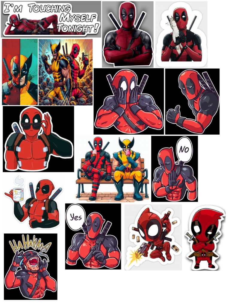 Stickers de Deapool | PDF