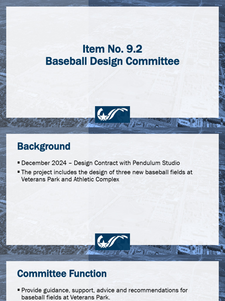 6 - Baseball Design Committee | PDF