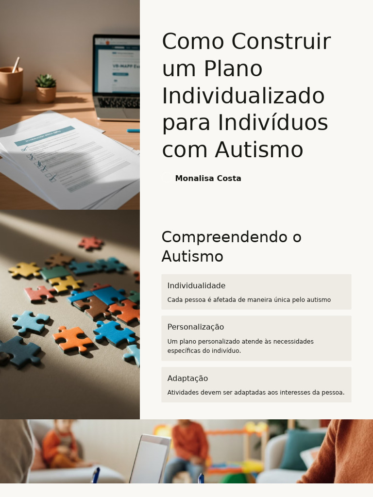 Como Construir Um Plano Individualizado para Individuos Com Autismo ...
