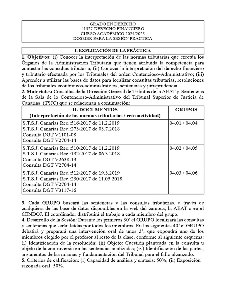Segunda Practica Individual | PDF | Caso de ley | Justicia