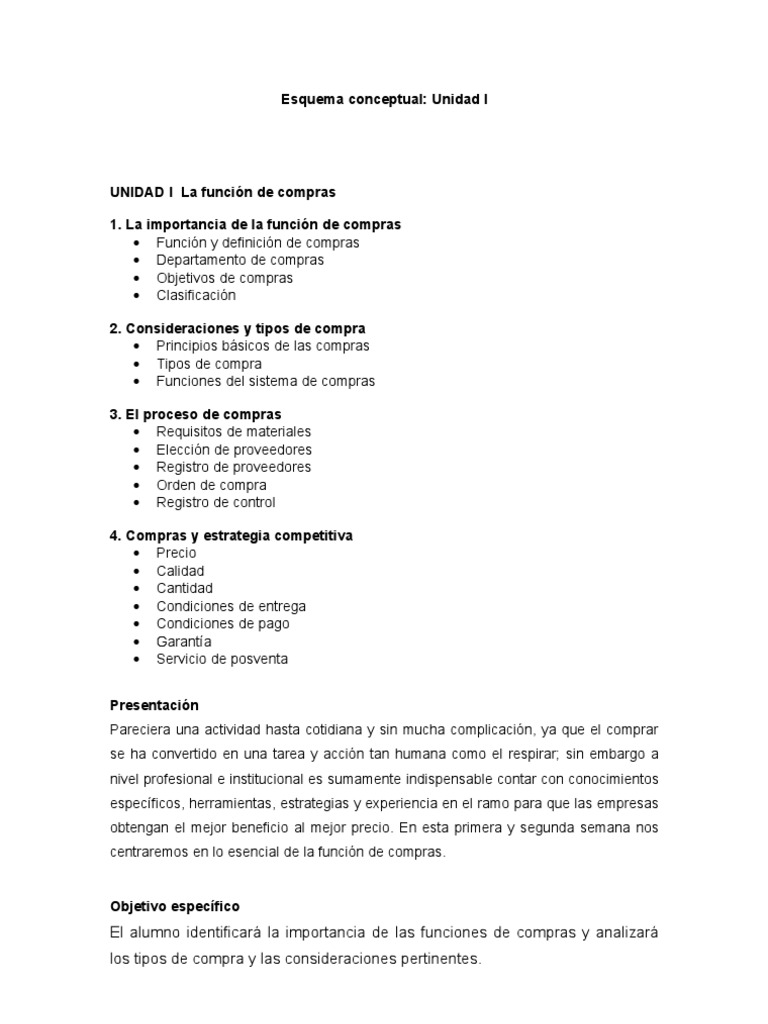 Función de Compras Institucionales | PDF | Calidad (comercial) | Almacén