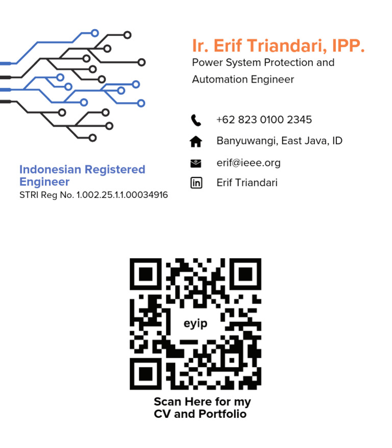 Erif Triandari: Power System Engineer | PDF