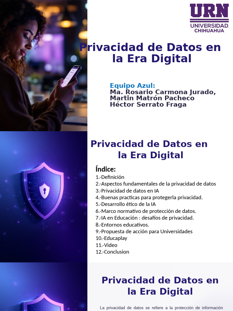 Protección de Datos en la Era Digital | PDF | Inteligencia artificial ...