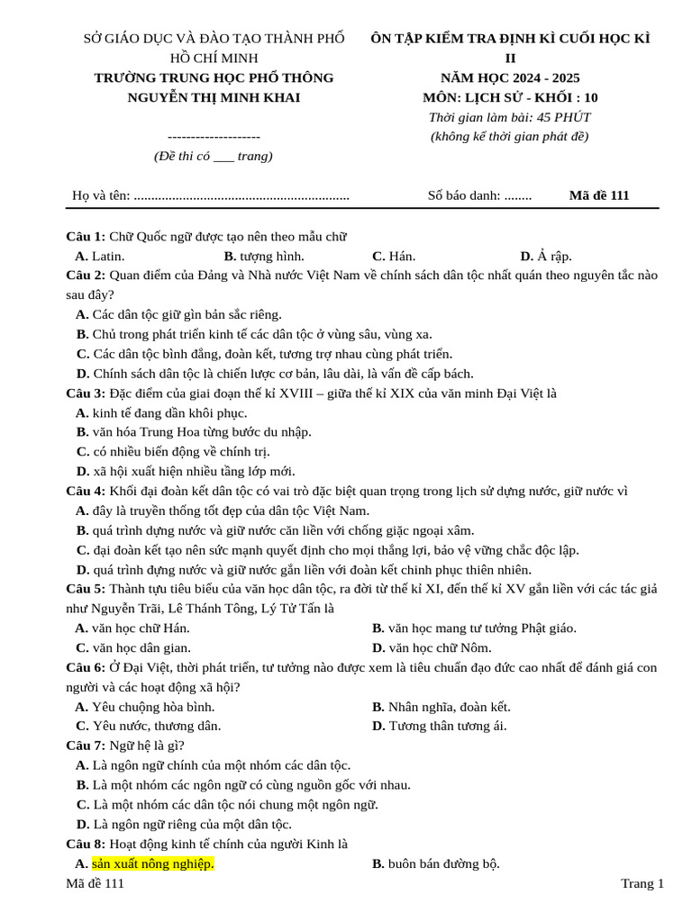 Ma de 111 | PDF
