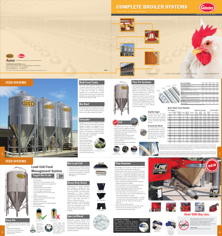 Complete Broiler Feed Systems Guide | PDF | Poultry Farming | Building ...
