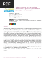 Retos en la práctica docente inclusiva | PDF | Enseñando | Maestros