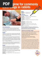 Rabbit Emergency Drug Dosage Guide | PDF | Drugs