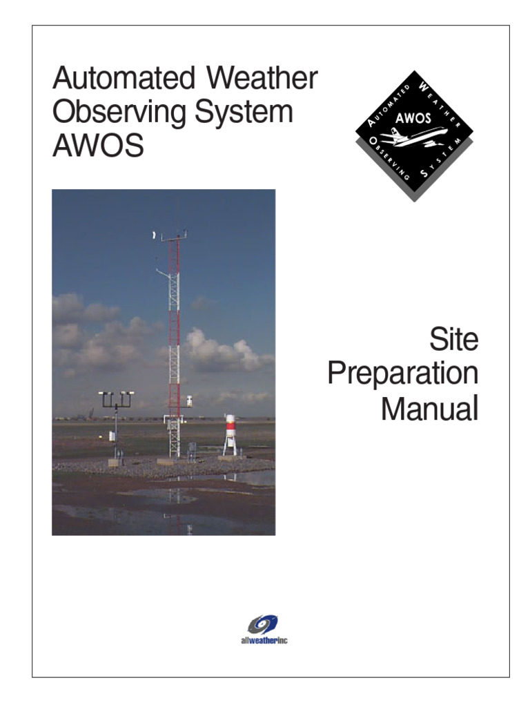 AWOS Site Preparation Manual Guide | PDF | Very High Frequency | Ultra ...