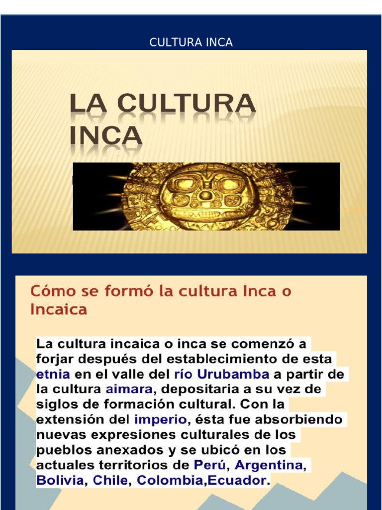 Influencias en la Cultura Inca | PDF