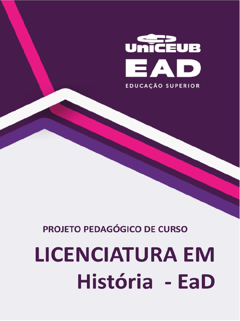 Licenciatura em História EaD no UniCEUB | PDF | Educação à distância ...