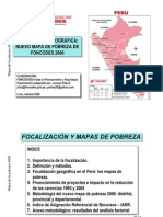 Mapa de la pobreza - FONCODES 2006