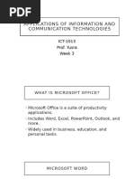 Comprehensive Microsoft Office Guide | PDF