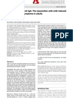 Milk Protein IgG and IgA - The Association With Milk-Induced Gastrointestinal Symptoms in Adults