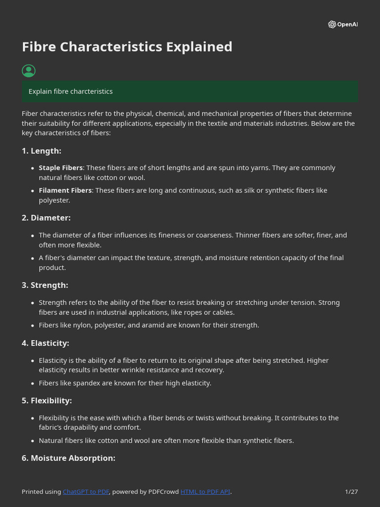 Key Fiber Characteristics Overview | PDF | Optical Fiber | Attenuation