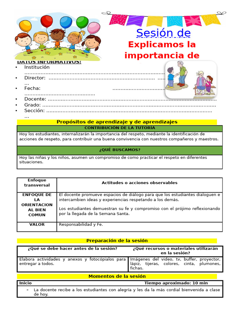 Importancia del Respeto en Clase | PDF | Comportamiento | Aprendizaje