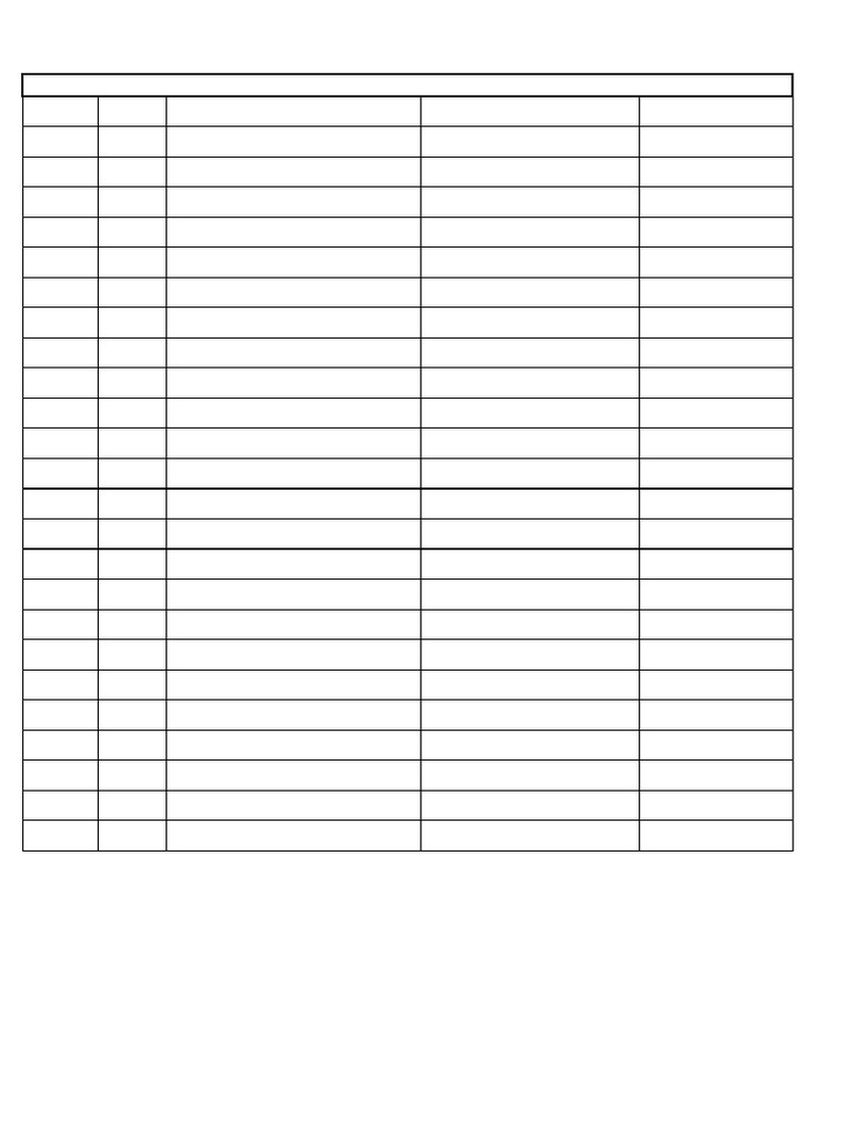 All Building Status (Type V) | PDF